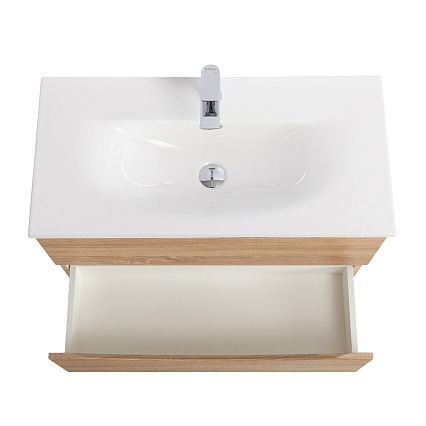 Мебель для ванной BelBagno Marino-Cer-Mini 80 см Rovere Bianco