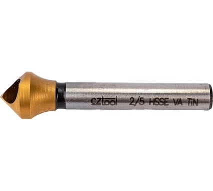 Зенковка с отверстием (10х6х46 мм; размер 2/5; 90°; HSSE-TiN VA) Bucovice Tools 893005