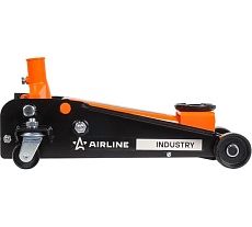 Подкатной домкрат Airline INDUSTRY 3 т, с зубчатым механизмом, мин 140 мм, макс 470 мм AJ-3F-460