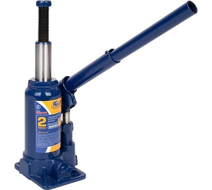 Бутылочный домкрат Kraft 2т в кейсе Master KT 800065