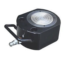 Гидравлический домкрат Wiederkraft низкий, 20 т, 140x75x50 мм, пресс-таблетка WDK-86320