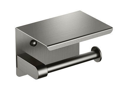 Держатель туалетной бумаги Aquatek Европа AQ4939BGM оружейная сталь