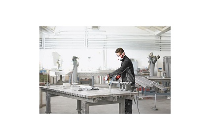 Комплект Flex BSE 14-3 INOX Set: ленточная шлифовальная машина для труб + насадка-напильник BF 100 + радио 497398