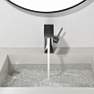 Смеситель для раковины Black&White Gravity GF-7106-GM оружейная сталь