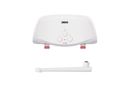 Проточный водонагреватель Zanussi 3-logic 5,5 T кран НС-1064830