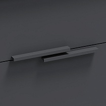 Ручки для мебели Jacob Delafon Vivienne 20 см, серый сатин