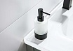 Дозатор для мыла Aquatek Лира AQ4429MB черный матовый