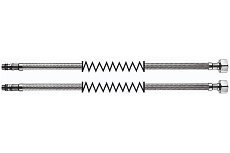 Гибкая подводка Fashun повышенной прочности, гайка-штуцер, L=800 мм, сатин, пара A91-80