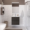 Мебель для ванной BelBagno Uno-Mini 60 см Темно-серый матовый