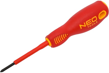 Крестовая отвертка Neo Tools PH0x60 мм 1000 В CrMo 04-071