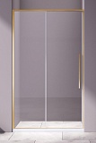 Душевая дверь Vincea Слим-Н (Slim-N) VDS-4SN100CLG 100x195 брашированное золото, прозрачная