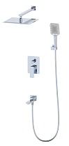 Душевой набор Wonzon&Woghand Edge WW-88939003-CR хром