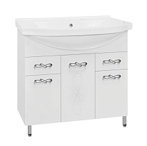 Тумба с раковиной Style Line Венеция 90 см белый