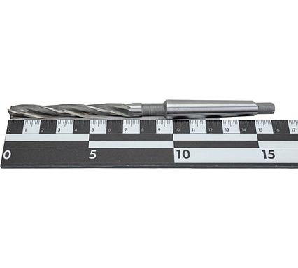 Зенкер для глухих отверстий (9х81х162 мм; КМ1; Z=3; h8; Р6М5; 2323-0504; ГОСТ 12489-71) ИНСТУЛС 00001612569