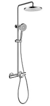 Душевая стойка Aquatek Вега AQ2043CR термостат, хром