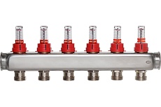 Коллектор ColSys p878 6 выходов из нержавеющей стали с расходомерами P187811506