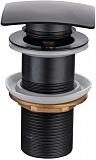 Донный клапан Allen Brau Infinity 5.21025-31 универсальный, матовый черный