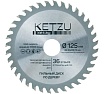 Диск пильный по дереву KETZU 125х22.23/20/16 мм, 36Z 140828