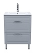 Тумба с раковиной Iddis Oxford 60 см светло-серый OXF60L0I95K