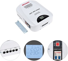 Настенный стабилизатор пониженного напряжения Rexant REX-WR-10000 11-5048