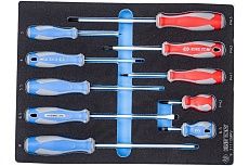 Набор отверток (ложемент, 10 предметов) King Tony 9-31110MRV