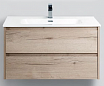 Мебель для ванной BelBagno Kraft 90 см Rovere Galifax Bianco