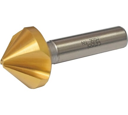 Зенковка (20.5х10х63 мм; Z3; 90°; HSSE-TiN) Bucovice Tools 797205