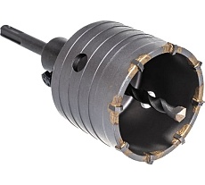 Коронка по бетону РемоКолор в сборе, хвостовик SDS PLUS, М22, 68 мм 36-7-768