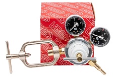 Редуктор ацетиленовый БАО 5 4, 2.5/0.15 МПа, 5 м3/ч, поверенный Krass 2117579PV