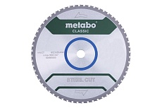 Диск пильный SteelCutClassic (355x25.4 мм; 72FZFA) Metabo 628669000