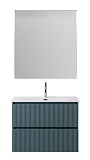 Мебель для ванной BelBagno Uno-Mini 90 см Голубой матовый