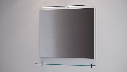 Зеркало Velvex Klaufs 100 см с LED-светильником