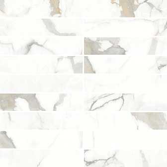 Мозаика Laparet Laurel белая 28,6х29,8 см
