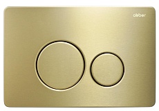 Кнопка смыва Abber AC0121MMG матовое золото