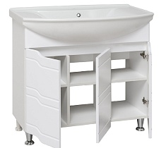 Мебель для ванной Руно Стиль 85 см белый