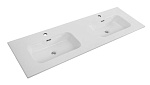 Раковина Cezares CZR-8095-140-2 140 см, две чаши, белый