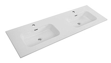 Раковина Cezares CZR-8095-140-2 140 см, две чаши, белый