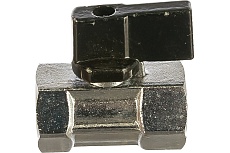 Шаровой кран ELSEN MINI прямой 3/8 3/8 ВВ ручка-бабочка EV92.3838