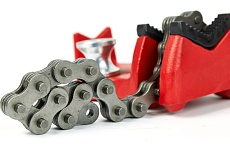 Цепные трубные тиски REDLI 2 1/2&quot;, 10-76 мм R40185