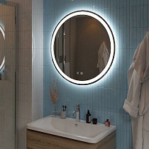 Зеркало BelBagno SPC-RNG-700-LED-TCH-SND 70x70 см с голос. управлением, антипар