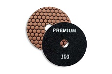 Круг алмазный гибкий шлифовальный АГШК Premium 100x1.5 мм, №100 dry TECH-NICK 041.120.8650