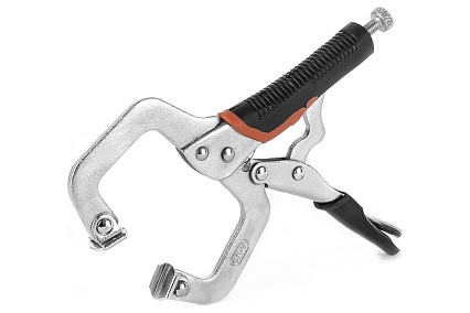 Зажимные клещи Intertool C-type 150мм, Cr-V UT-5205