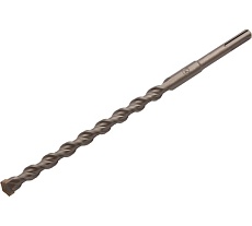 Бур по бетону, двойная спираль, Cobalt W-tip (14x260 мм; SDS PLUS) Denzel 705032
