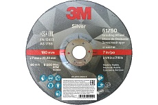 Круг зачистной Silver Т27 (180х22.23х7 мм) 3M 7100141096