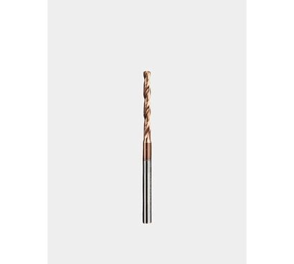 Сверло твердосплавное ц/х РОСИНСТРУМЕНТ 3.2x4х28x66 5D без подачи СОЖ TiSiN 532042866
