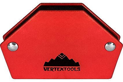 Набор магнитных уголков для сварки, 6 предметов Vertextools 45-90-135-6