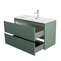 Тумба с раковиной BelBagno Uno 100 см Еловый матовый