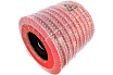 Круг лепестковый MAXPACK FlapLine CR, D125, прямой, керамика, Р60, 10 шт ABRAFORM AF-MAX-FL-CR-KLT1-60