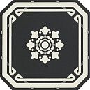 Керамогранит Ceramiche Grazia Old England Ottagono Black Dover 20x20 см, OEODB1