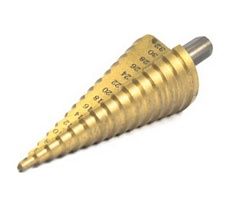 Сверло ступенчатое 4-32 мм, Р6М5, с износостойким покрытием, цилиндрический хвостовик Beltools ri.166.36